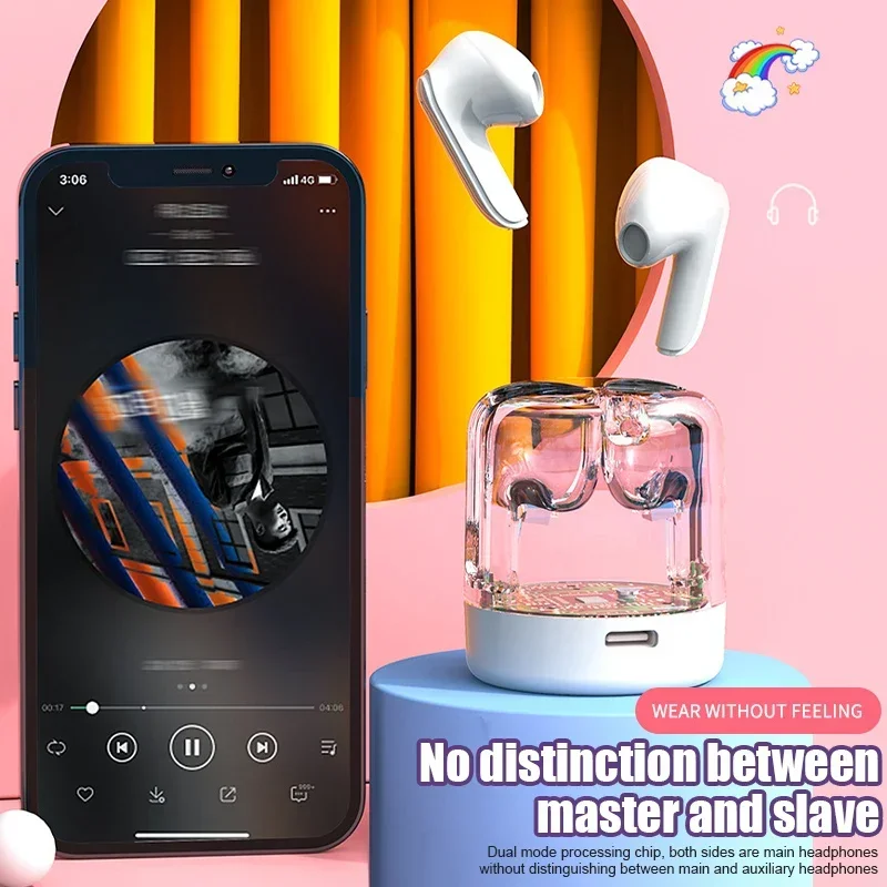 Écouteurs sans fil bluetooth avec réduction de bruit et basses_voghion.com