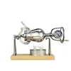 300ml Home Hand-cranked Old Popcorn Maker Puffed Rice Corn Machine 5