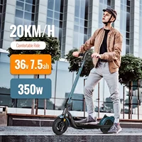 Trottinette électrique SUNNIGOO N5 350w avec application ABE, batterie lithium 36v, vitesse 20km/h, autonomie 35km, pneus de 10 pouces, pour adultes, idéale pour les trajets urbains en Allemagne et en UE, les transports étudiants, les voyages et les excursions. 6