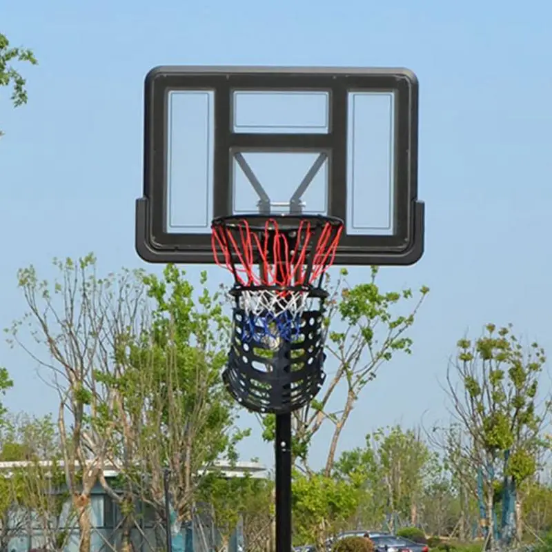 Ball Returning System Basketball Hoop 360 Degree Rotatable Rebounder and Returner Ball Return Supplies Strong Load-bearing