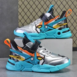Children Shoes Boys Sneaker Fashion Design Kids School Sneaker 6 To 12 Years Casual Sports Tennis Shoes for Boy Free Shipping