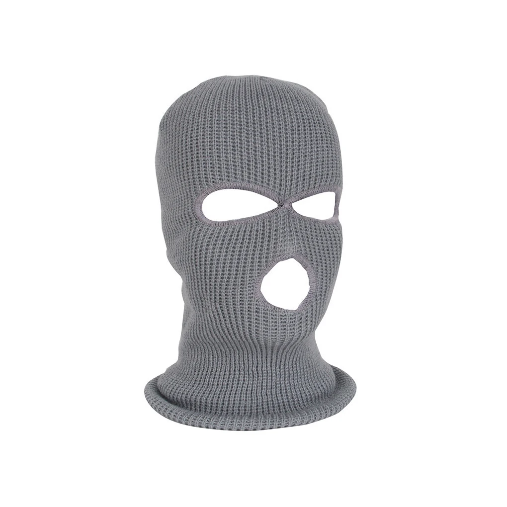Face Covering for Men Helmet Liner UniThermal Fashion Windproof Hair Accessories Knitted Beanies Cycling Khaki