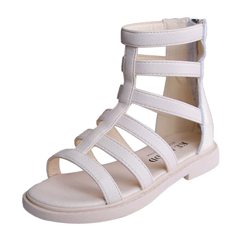 Trendy Women Sandal New Fashion Casual Kid Shoes Soft Sole Comfort Non Slip Girl Shoe Daily Flat Roman Shoe Light Princess Shoes 5