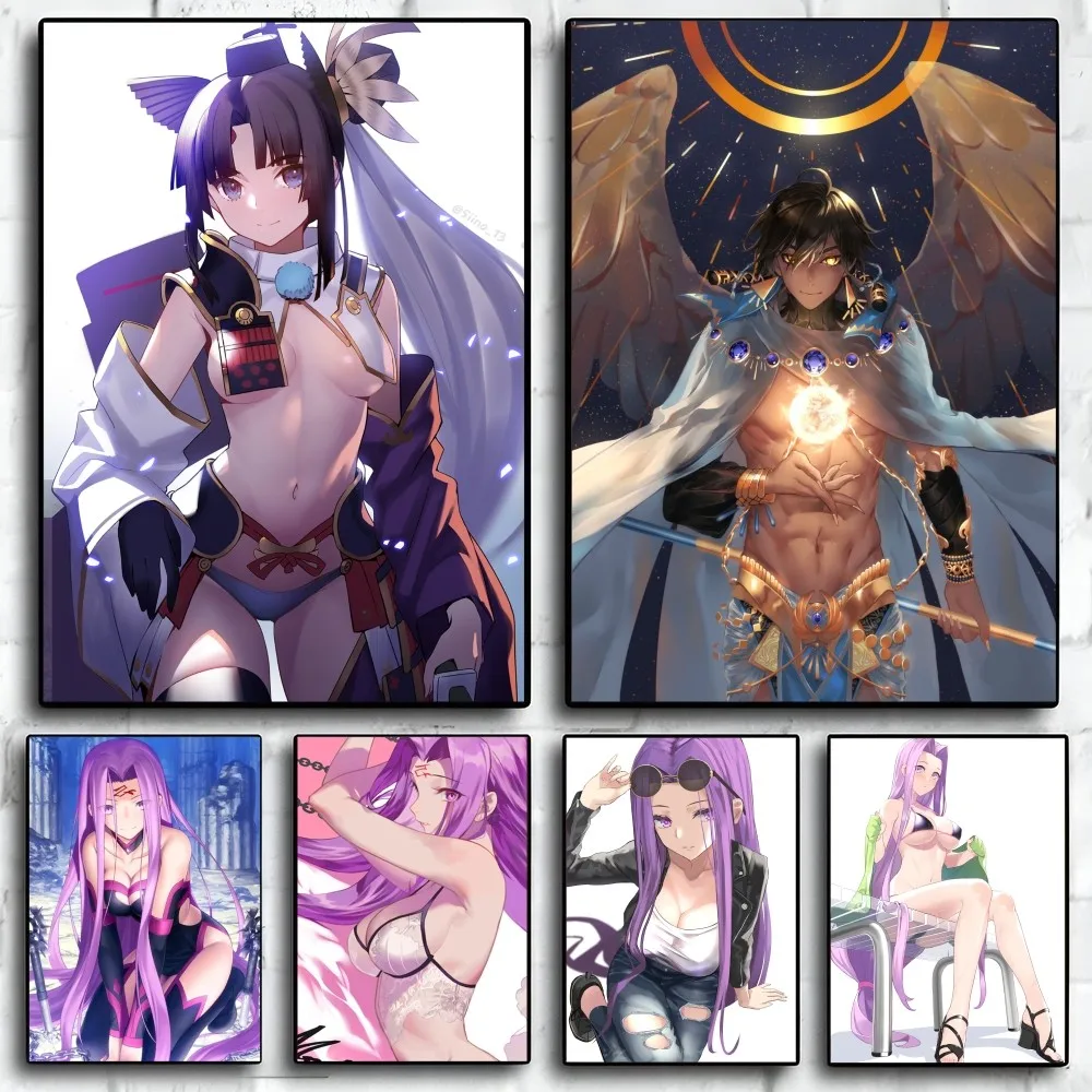 

Бумажный постер Fate Grand Order с принтом для дома, гостиной, спальни, входа, бара, ресторана, кафе, художественное украшение