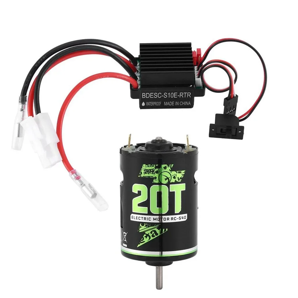 Ensemble moteur RC 27T et variateur ESC 320A pour voiture électrique, prêt à installer