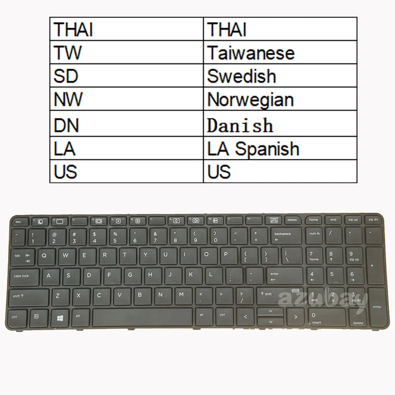 Tastiera Layout ITA Keyboard Per Notebook HP Pavilion G4 G6 - Foto 7