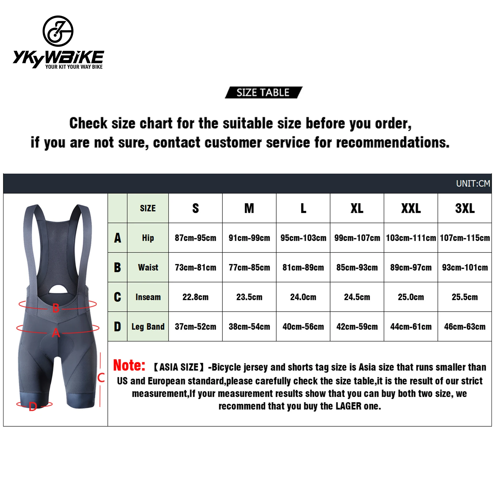 Ykywbike Men Cycling Bib Shorts Outdoor Wear Bike 6 Hours Padded Riding Bib Tights cycling bib shorts,cycling shorts