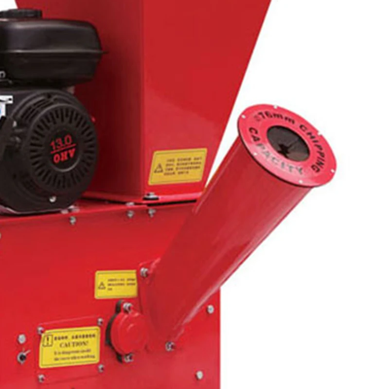 Portable 13 Horsepower Tree Branch Crusher Grinder Garden Wood Shredders With Gasoline Engine 5