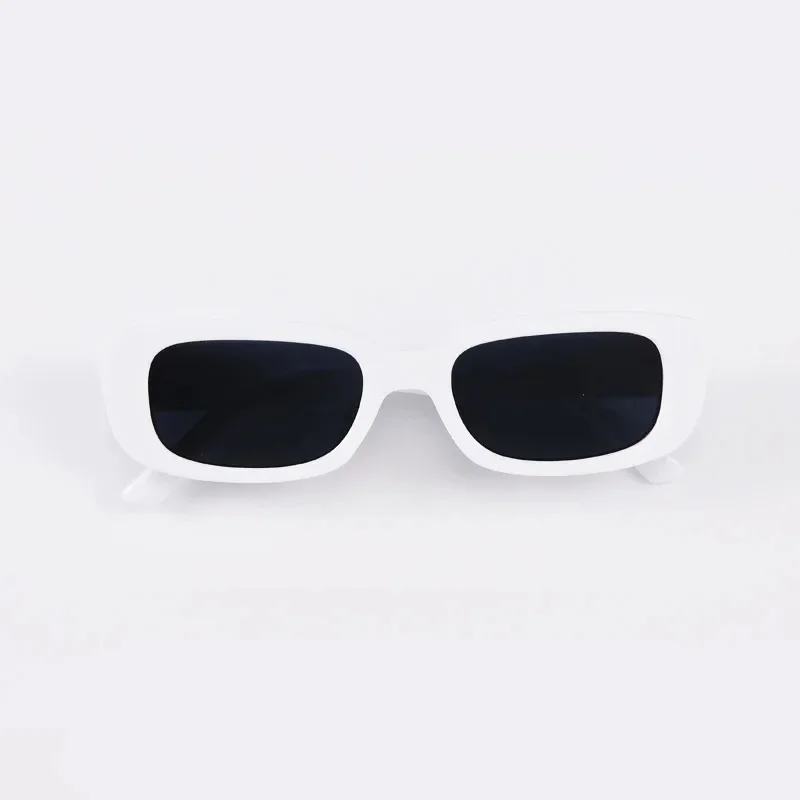 Vintage Sunglasses Women Men Square Green