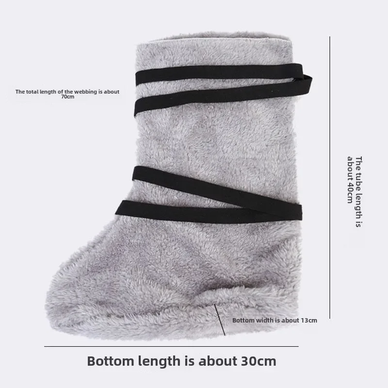 Warm Foot Cover Broken Cast Jacke Leg Guards Loose Fattening Socks Men's and Women's Foot Injuries Swollen Ankle Socks