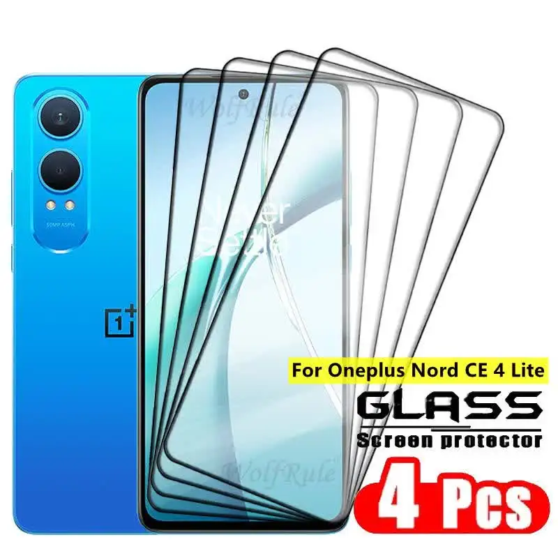 3 Pellicole Protettive In Vetro Temperato Per OnePlus Nord N10 - Durezza 9H, Anti Graffio, Installazione Facile