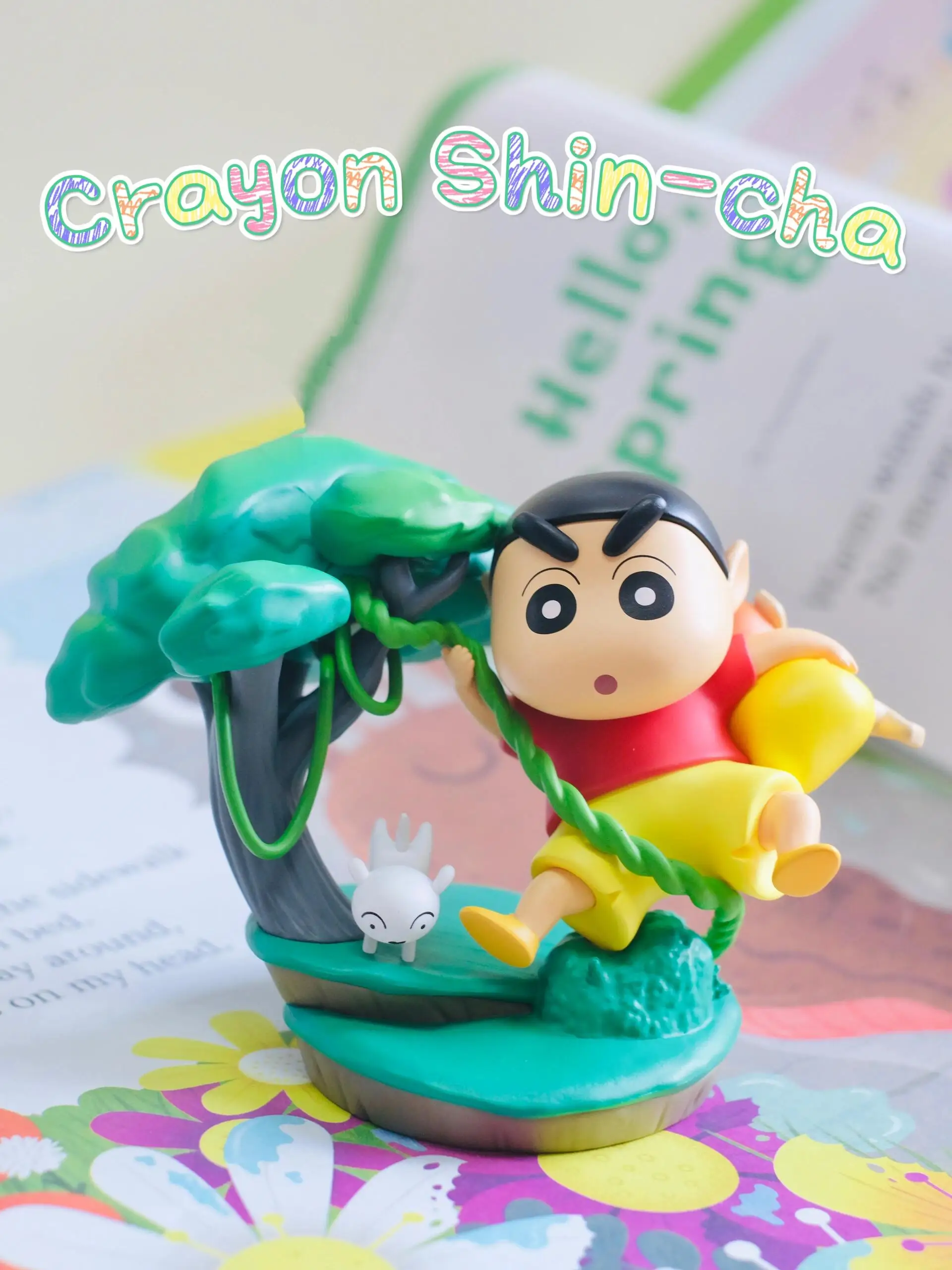 thumbnail image 1 of Figuras de acción de la serie Crayon Shin Chan, caja ciega, escena clásica, decoración de figuras de anime de dibujos animados, modelo de PVC, juguetes de adorno, regalo, 1 of 5