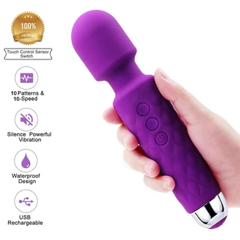 Speed Strong Dildo sex Vibrator for Women Vagina Clitoris Stimulator Vibrator Magic Wand Massager Erotica Sex Toys for Adults 2