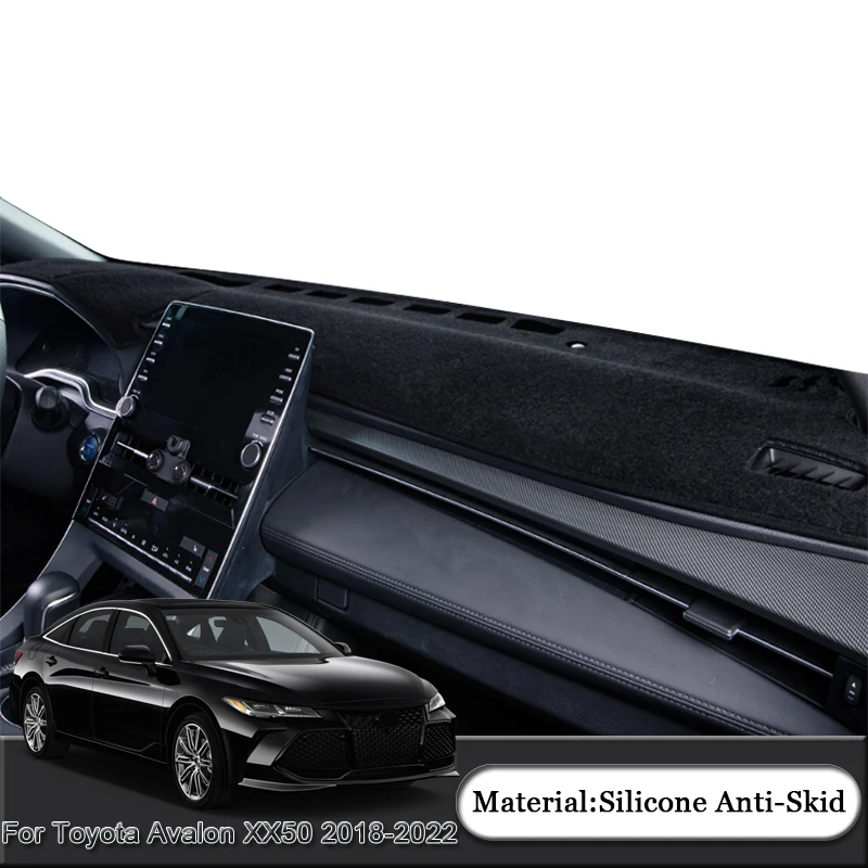 Автомобильный Стайлинг для Toyota Avalon XX50 2018-2022, защитный коврик для приборной панели автомобиля, затеняющий коврик, розовый коврик, коврик, аксессуары