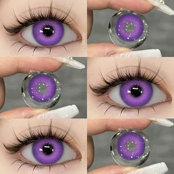 AMARA Vibrant Cosplay Colored Contact Lenses - Anime - Inspired Fashion (NEBULA - PURPLE)