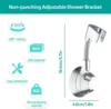 Xiaomi Suction Cup Shower Holder Adjustable Shower Holder Nozzle Handheld Holder Punch-Free Multi Angle Rotation Shower Bracket 6