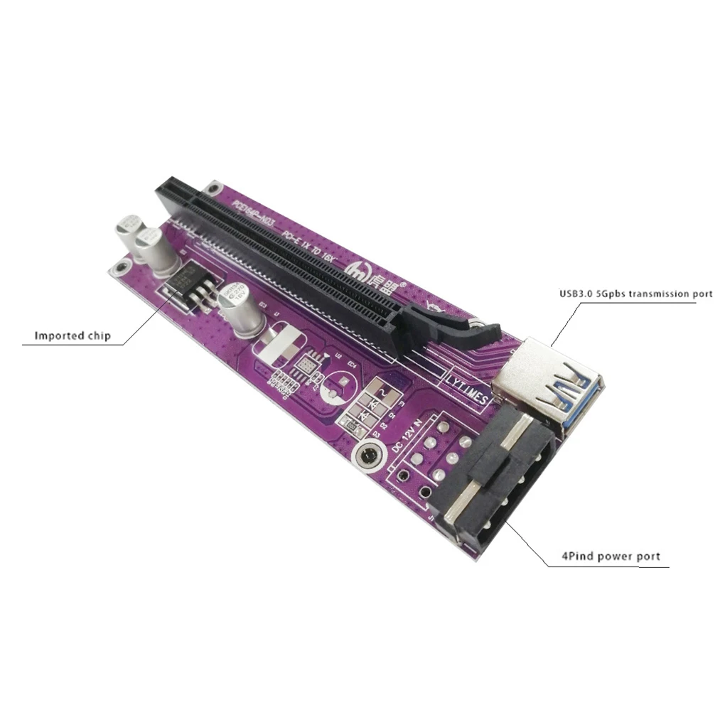 

Адаптер PCI-E, инструмент для увеличения яркости, удобный преобразователь, разъем для планшета, Электрический Реверсивный прочный