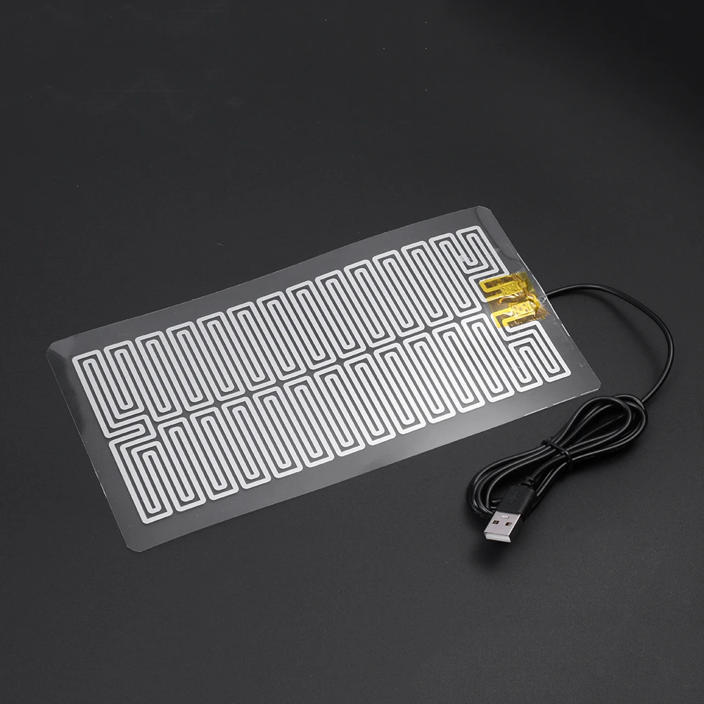 USB Electric Heating Pad DIY Thermal Clothing Warming Pad Plug And Play Warm Plate Heater Sheets Outdoor Heated Jacket Vest Coat