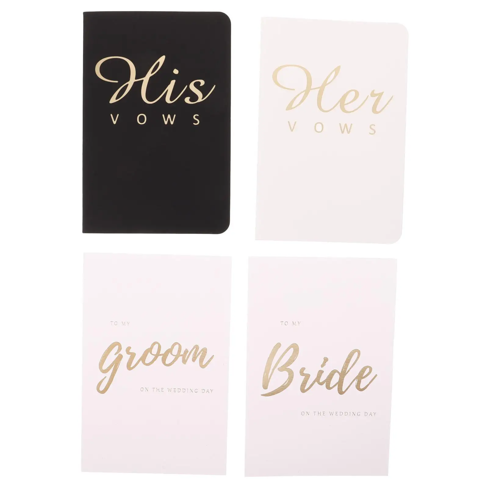 Wedding Speech Book All Stuff for Weddings Commemorate His and Hers Engagement Present Paper Notebooks Vow Bridegroom