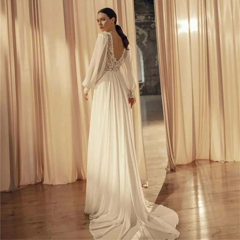 Рисунок 2 - Элегантное свадебное платье-трапеция