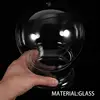 Glass Decorative Micro Landscaping Container Ecological Bottle Dome Cover with Base Terrariums for Plants Landscape Succulent 6