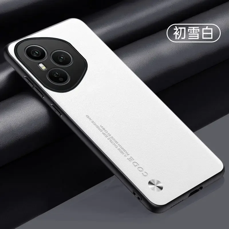 Leather Skin Feel Back Cover - Simple Protective Case