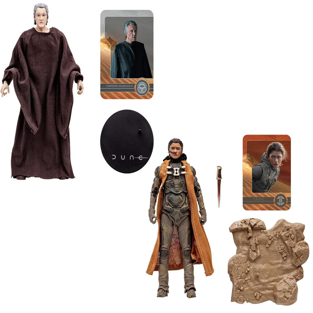Mcfarlane Dune Part Two Chani Emperor Shaddam Iv Action Figure Toys 17Cm