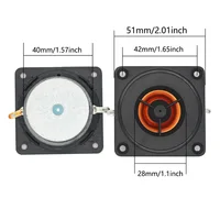 2Pcs/lot 2 Inch 52MM Tweeter 4 Ohm 15W Treble Speaker DIY Bluetooth Home Sound Theater Loudspeaker Modified Car Speakers - Image 5