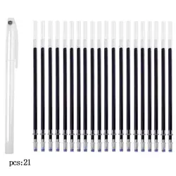 Set of Heat Erasable Magic Marker Pens for Fabric and Sewing Crafts (14-20pcs with cover)