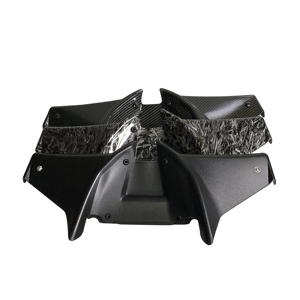 Spoiler Anteriore Per Honda CB750 Hornet 2023-2024 - Nero Assoluto, Design Sportivo - Foto 7