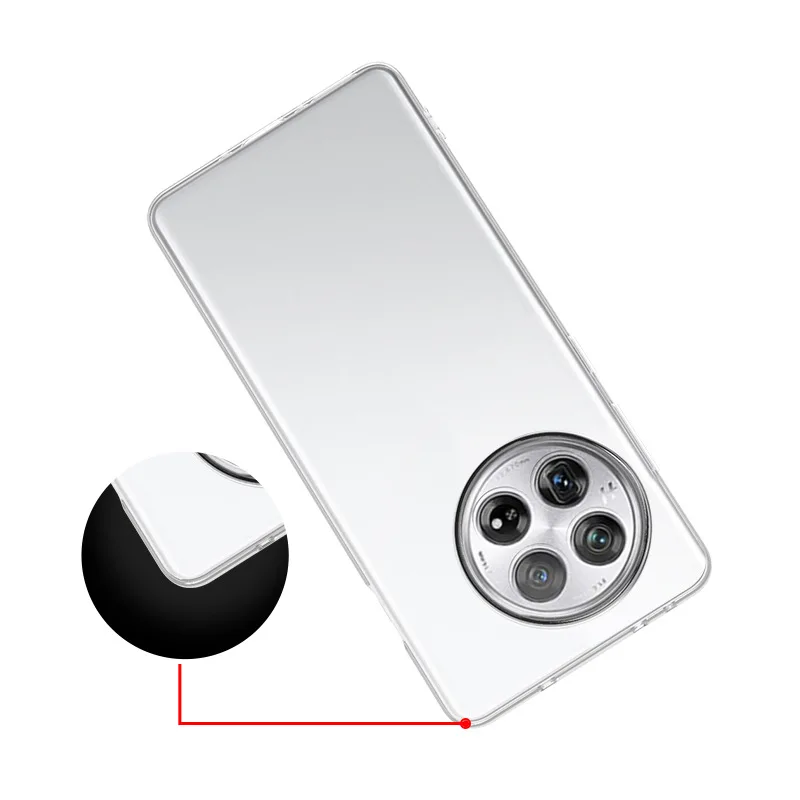 Ultra Slim Soft TPU Clear Phone Case Cover