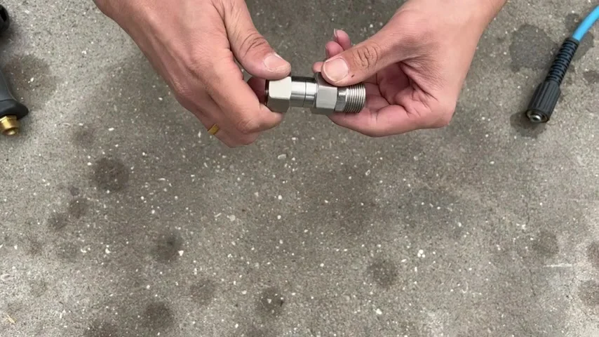 M22 F14 Voor en Achter Pijp Dredger Nozzle voor Hoge druk Reinigers