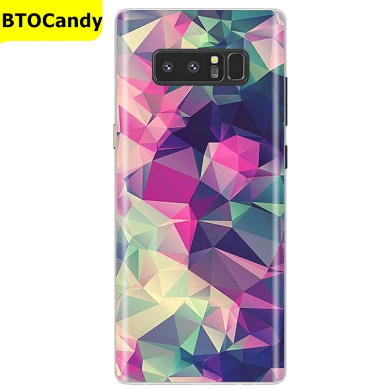 Elegant TPU Silicone Back Case - Shockproof & Slim Design for Samsung Galaxy Note 8