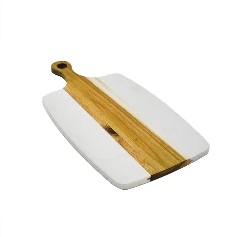Best Tagliere In Legno Di Acacia Con Manico: Grande 43,2 X 25,4 Cm, Ideale Per Pane, Carne, Formaggi E Tagliere Da Salumi, Uso Professionale E Decorativo