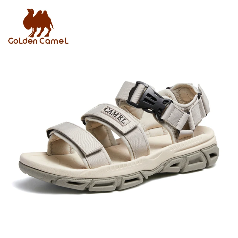 

GOLDEN CAMEL Men's Sandals 2023 Summer New Fashion Casual Outdoor Sport Non-slip Beach Shoes for Men Sandia Thick Bottom Slipper