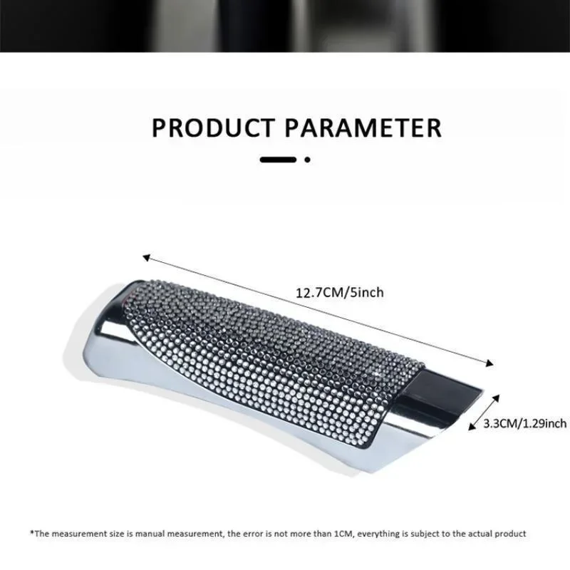 Hand Brake Cover Crystal Car Handbrake Covers Universal Anti-slip Auto Gear Shift Collars Car Bling Interior Accessories