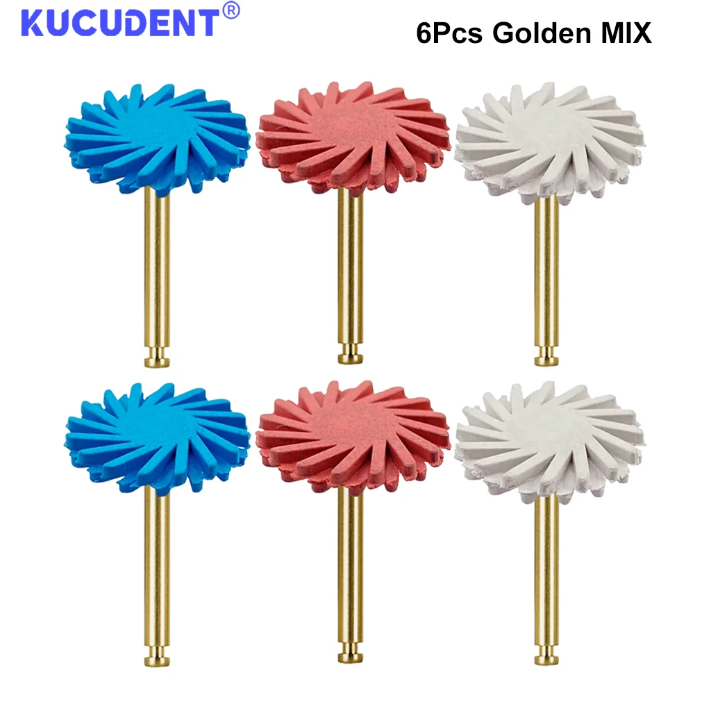 Dental Composite Polishing Disc System Diamond Rubber Burs Tool_voghion.com
