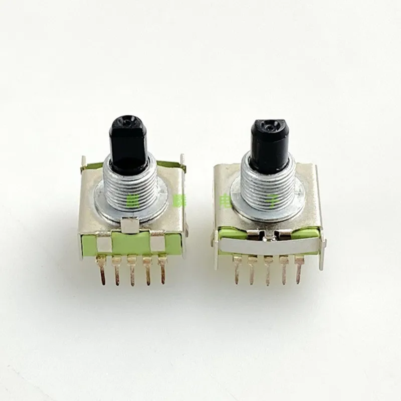 

2 Piece Band Switch SR1712F 4-Gear Rotary Switch Signal Switch D Shaft 15MM
