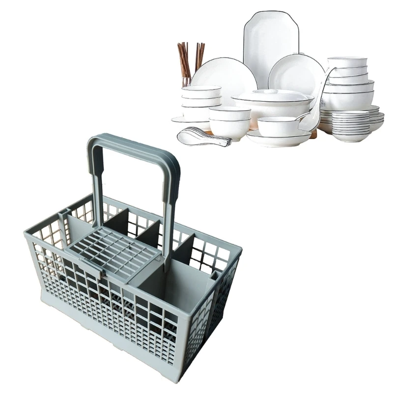 Universal Dishwasher Cutlery Basket Portable Replacement Cutlery Dishwasher Basket Dishwasher Holder Storage Drop Shipping 2