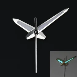 High Quality Polished Silver Retro Watch Hands with C3 BGW9 Green Blue Luminous Finish (2)
