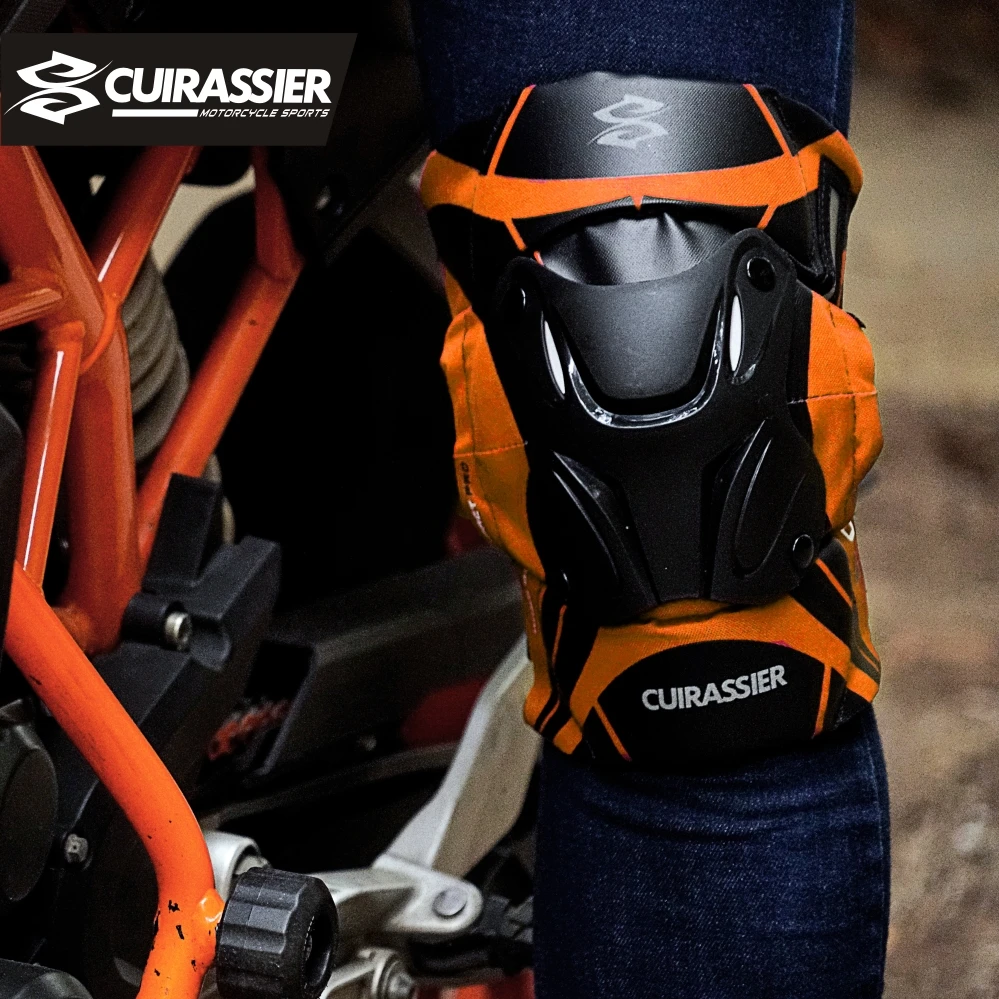 Cuirassier K01Motorcycle Mtb Knee Pads Moto Outdoor Sports Protection Fireproof Anti-Fall Motocross Cycling Protective Equipment |
