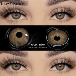 Vibrant Colored Contact Lenses for a Natural, Fashionable Look (Brown)