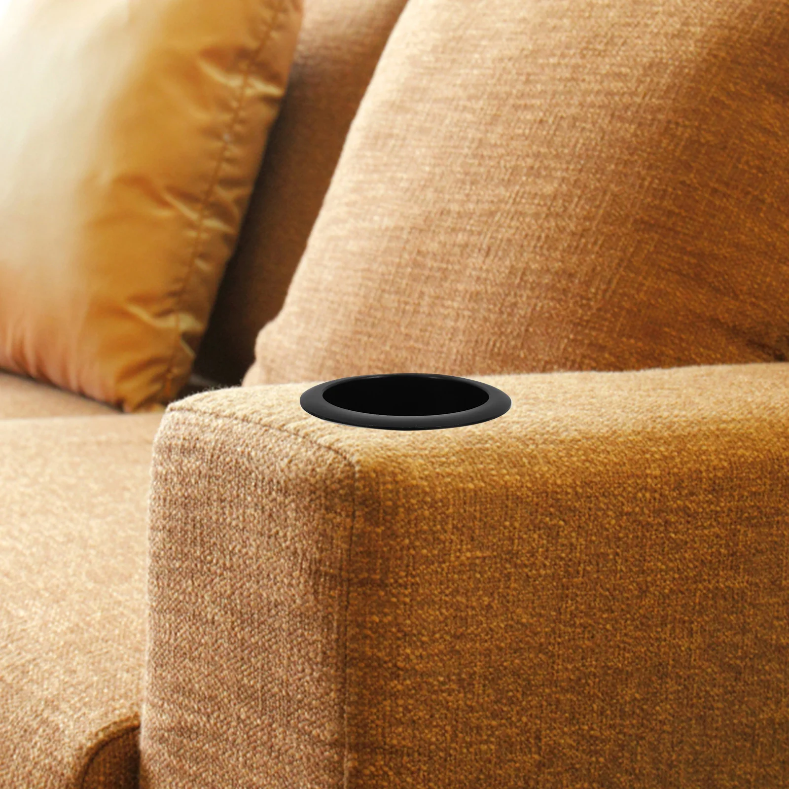 Sofa Cup Holder Insert for Car Seat Replacement Couch Inserts Black Boat Holders