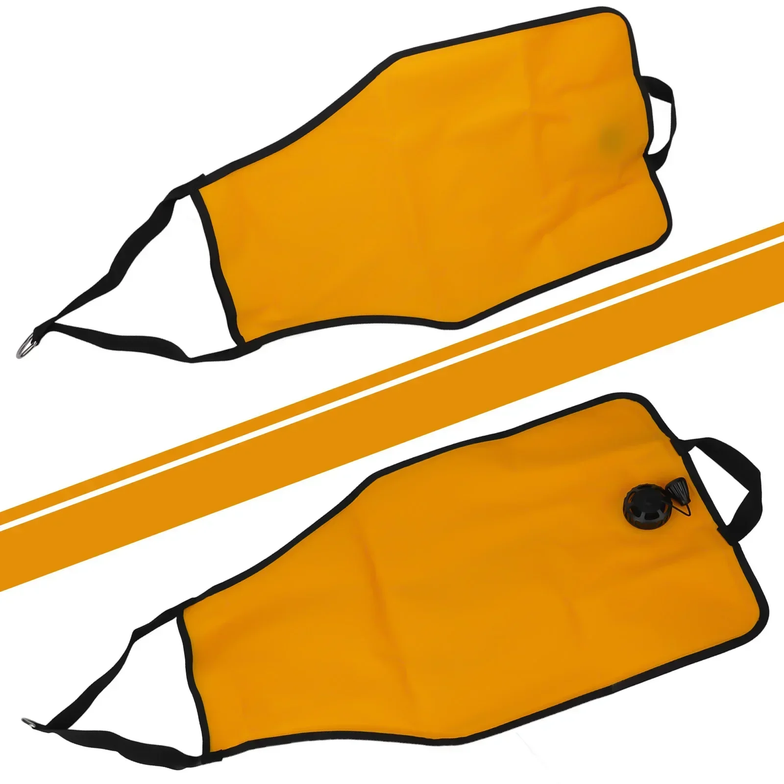 Salvage Bag Lift Bag Outdoor Scuba Underwater Wear-resistance With Dump Valve Accessories Diving Work Open Design
