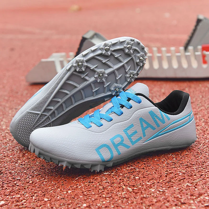 

Professional Mens And Womens Track Shoes Designer Student Spike Running Shoes Top Quality Track And Field Shoe Couples