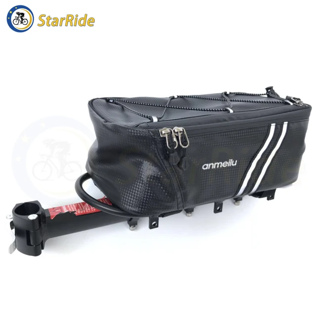 Universal Electric Scooter Rear Rack Waterproof Pack Storage Bag 