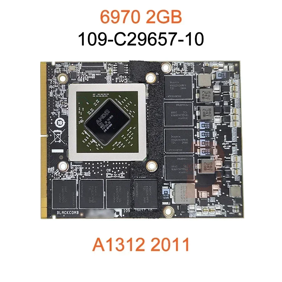 기존 Ati HD6970 5750 4850 4670 비디오 카드 1GB 2GB 109-C29657-10 iMac 27 A1312 그래픽 카드 2009 2010 2011 년