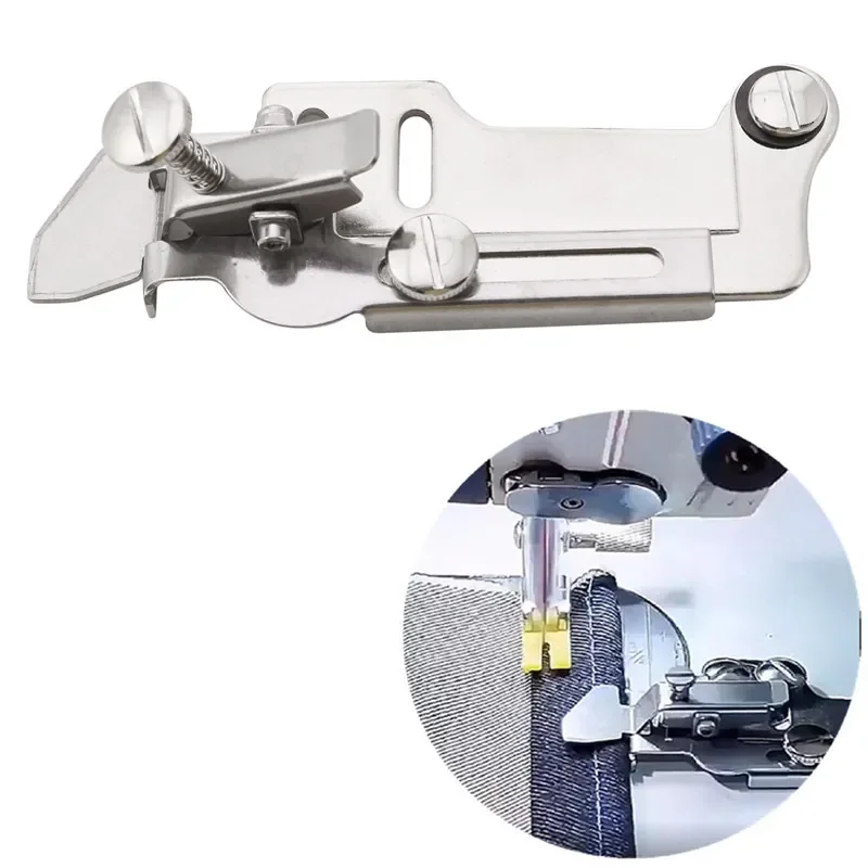 

Sewing Seam Guide Presser Foot for Domestic Industrial Sewing Machine Presser Foot Fine Tucker Gauge Diy Sewing Tool Accessories