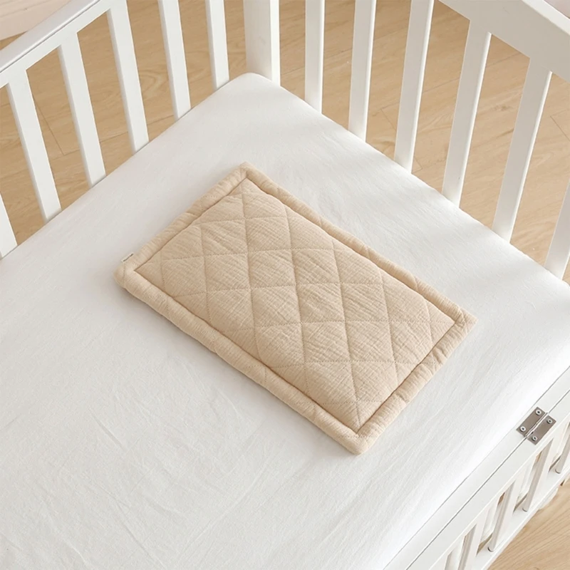 Baby Pillow Newborn Pillow Baby Head Pillow Soft Breathable Neck Support Stroller Pillows Baby Travel Supplies(0-3Years)