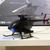 Remote-controlled Helicopter Rc Era 1:28 Md500 Dual Brushless C189 Tusk Simulation Aircraft Outdoor Model Children Birthday Toys 3